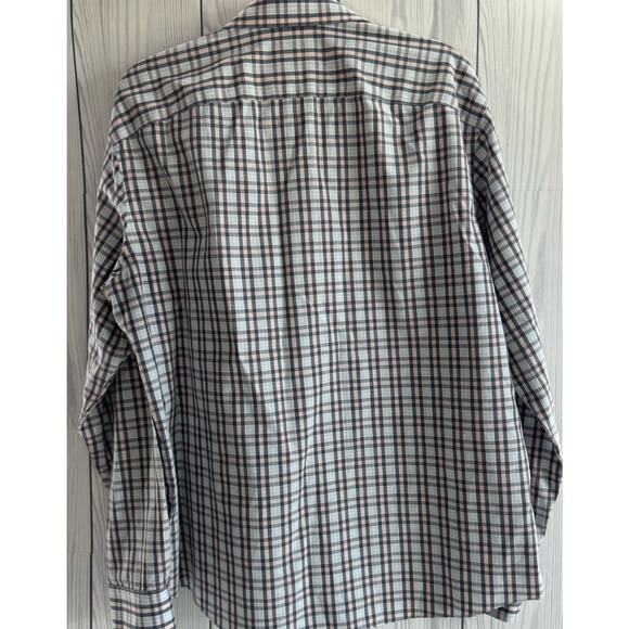 UNTUCKit Shirt Mens Size XL Multicolor Plaid Pocket LS Wrinkle Free Cotton - Picture 2 of 7